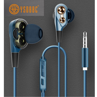 Noise Isolating in-Ear Headphones with Pure Sound and Powerful Bass Earbuds with High Sensitivity Microphone and Volume Control, Headphones for iPhone iPod  iPad MP3 Samsung etc